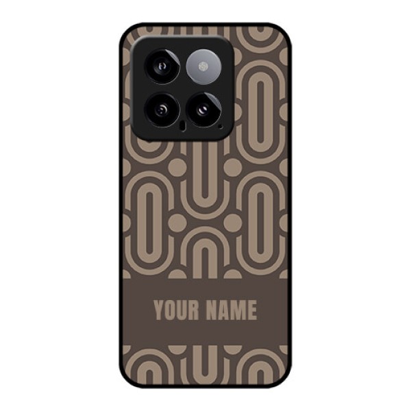 Xiaomi 14 5G Custom Glass Phone Case - Captivating Zero Pattern Design Xiaomi 14 5G Custom Glass Phone Case - Captivating Zero Pattern Design