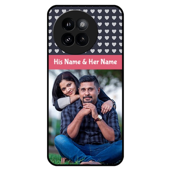 Xiaomi 14 Civi Custom Glass Phone Case - Love Symbols Design Xiaomi 14 Civi Custom Glass Phone Case - Love Symbols Design