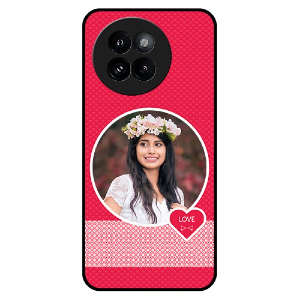 Xiaomi 14 Civi Custom Glass Phone Case - Pink Color Pattern Design Xiaomi 14 Civi Custom Glass Phone Case - Pink Color Pattern Design