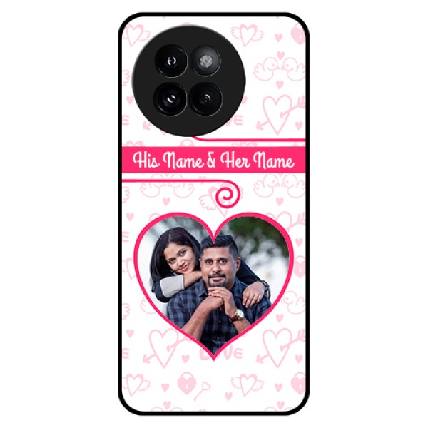 Xiaomi 14 Civi Custom Glass Phone Case - Heart Shape Love Design Xiaomi 14 Civi Custom Glass Phone Case - Heart Shape Love Design