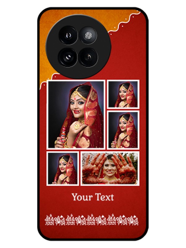 Custom Xiaomi 14 Civi Custom Glass Phone Case - Wedding Pic Upload Design