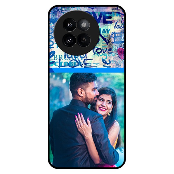 Xiaomi 14 Civi Custom Glass Phone Case - Colorful Love Design Xiaomi 14 Civi Custom Glass Phone Case - Colorful Love Design