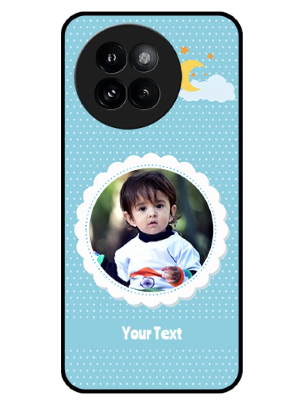 Custom Xiaomi 14 Civi Custom Glass Phone Case - Violet Pattern Design