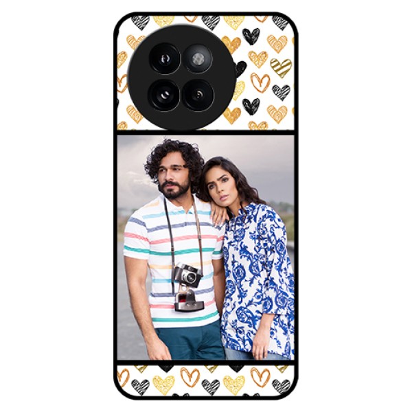 Xiaomi 14 Civi Custom Glass Phone Case - Love Symbol Design Xiaomi 14 Civi Custom Glass Phone Case - Love Symbol Design