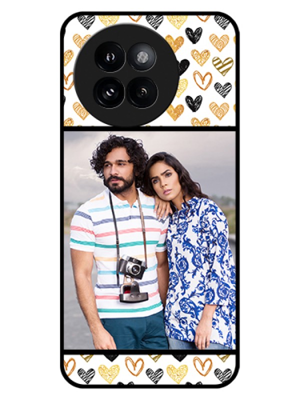 Custom Xiaomi 14 Civi Custom Glass Phone Case - Love Symbol Design