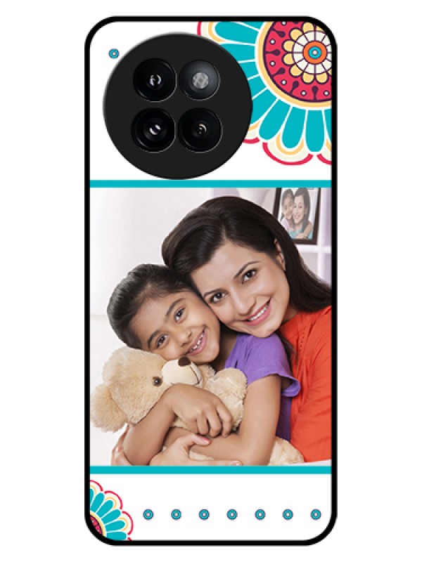 Custom Xiaomi 14 Civi Custom Glass Phone Case - Flower Design