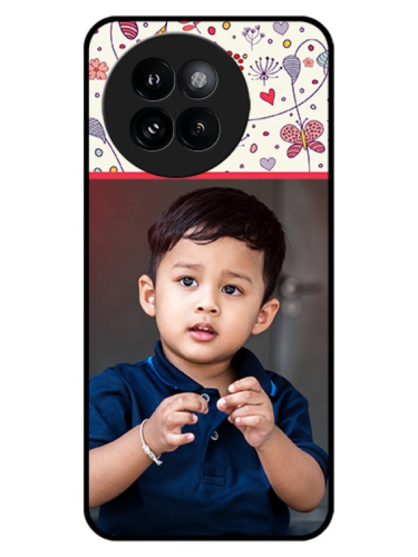 Custom Xiaomi 14 Civi Custom Glass Phone Case - Premium Floral Design