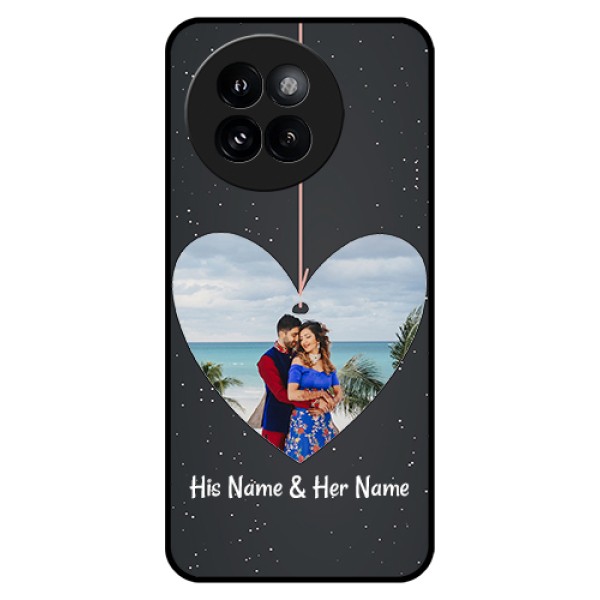 Xiaomi 14 Civi Custom Glass Phone Case - Hanging Heart Design
