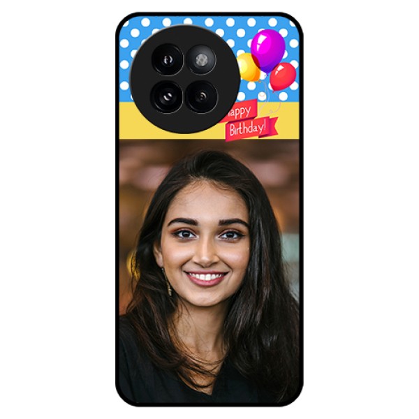 Xiaomi 14 Civi Custom Glass Phone Case - Happy Birthday Design