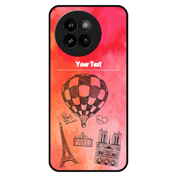 Xiaomi 14 Civi Custom Glass Phone Case - Paris Theme Design