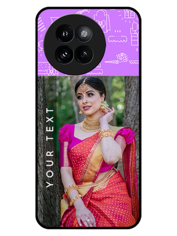 Custom Xiaomi 14 Civi Custom Glass Phone Case - Birthday Icons Design