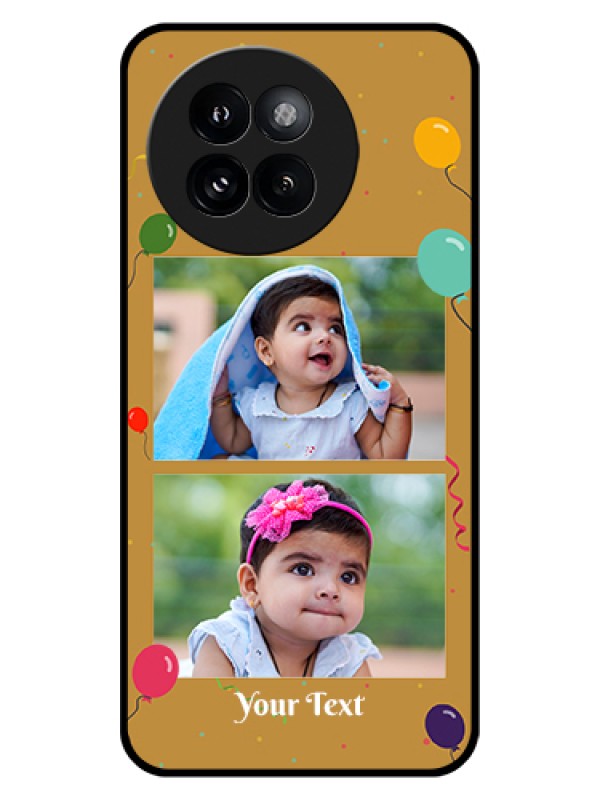 Custom Xiaomi 14 Civi Custom Glass Phone Case - Image Holder With Birthday Celebrations Design