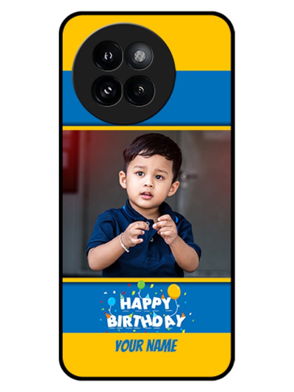 Custom Xiaomi 14 Civi Custom Glass Phone Case - Birthday Wishes Design