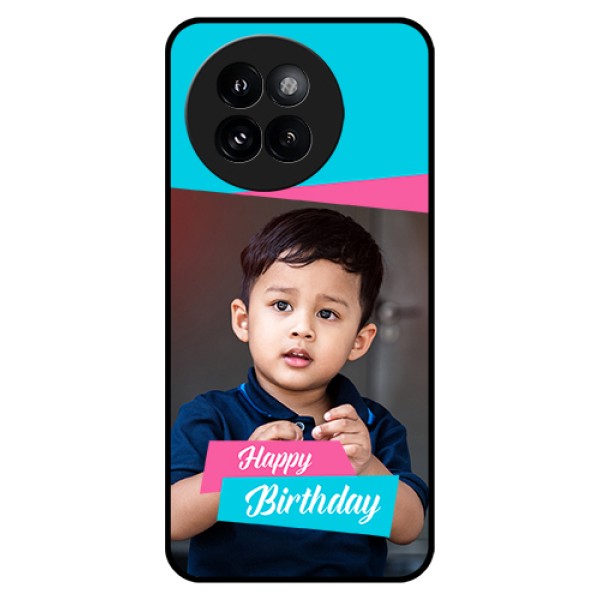 Xiaomi 14 Civi Custom Glass Phone Case - Image Holder With 2 Color Design