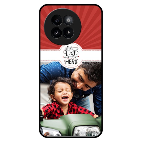 Xiaomi 14 Civi Custom Glass Phone Case - My Dad Hero Design