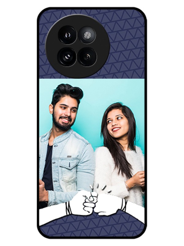 Custom Xiaomi 14 Civi Custom Glass Phone Case - With Best Friends Design