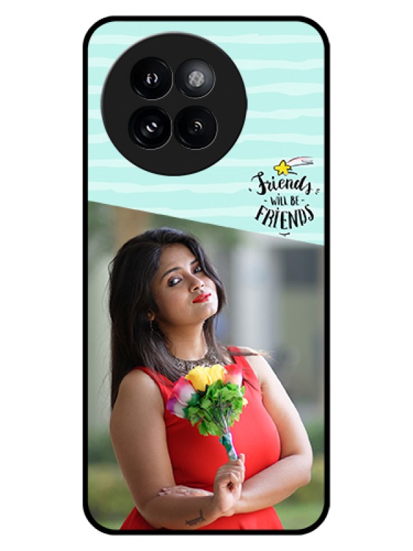 Custom Xiaomi 14 Civi Custom Glass Phone Case - Friends Picture Icon Design