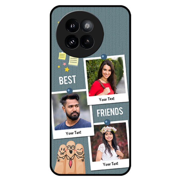 Xiaomi 14 Civi Custom Glass Phone Case - Sticky Frames And Friendship Design Xiaomi 14 Civi Custom Glass Phone Case - Sticky Frames And Friendship Design