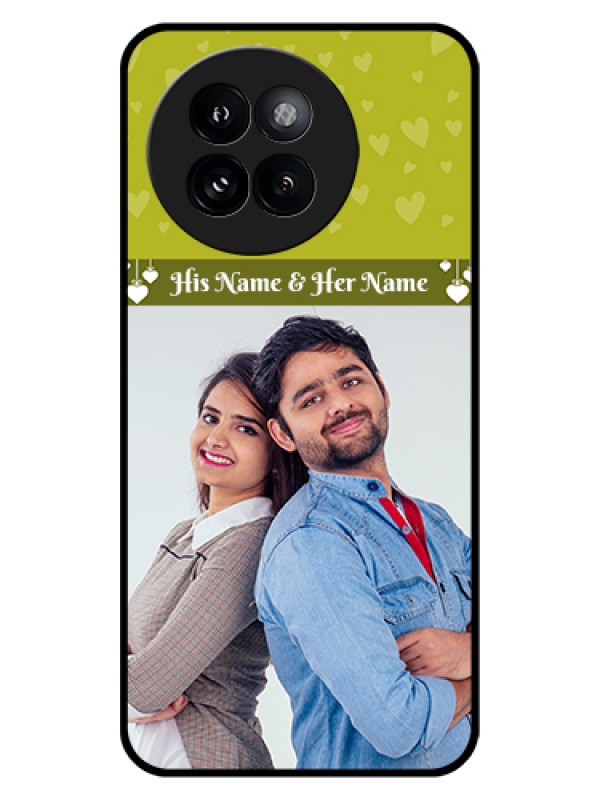 Custom Xiaomi 14 Civi Custom Glass Phone Case - You & Me Heart Design