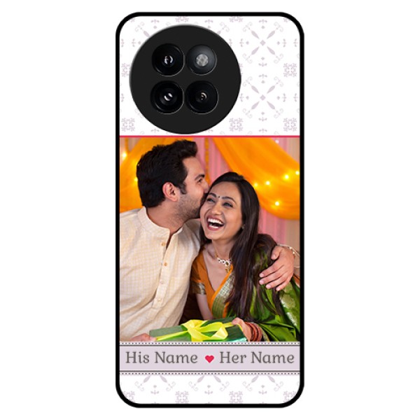 Xiaomi 14 Civi Custom Glass Phone Case - With Photo And Ethnic Design Xiaomi 14 Civi Custom Glass Phone Case - With Photo And Ethnic Design
