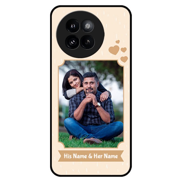 Xiaomi 14 Civi Custom Glass Phone Case - With Confetti Love Design Xiaomi 14 Civi Custom Glass Phone Case - With Confetti Love Design