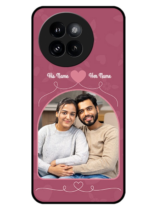 Custom Xiaomi 14 Civi Custom Glass Phone Case - Love Floral Design