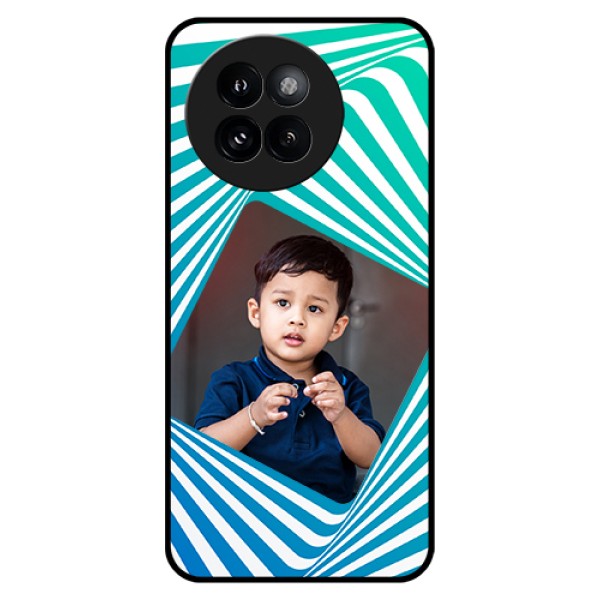 Xiaomi 14 Civi Custom Glass Phone Case - Abstract Spiral Design Xiaomi 14 Civi Custom Glass Phone Case - Abstract Spiral Design