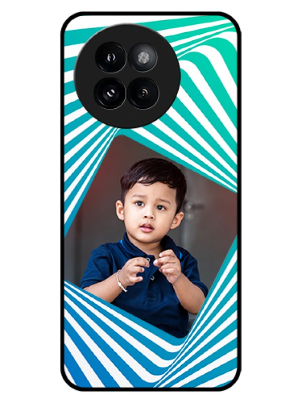 Custom Xiaomi 14 Civi Custom Glass Phone Case - Abstract Spiral Design