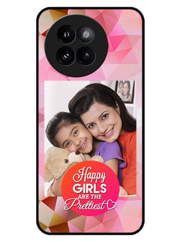 Custom Xiaomi 14 Civi Custom Glass Phone Case - Abstract Triangle Design