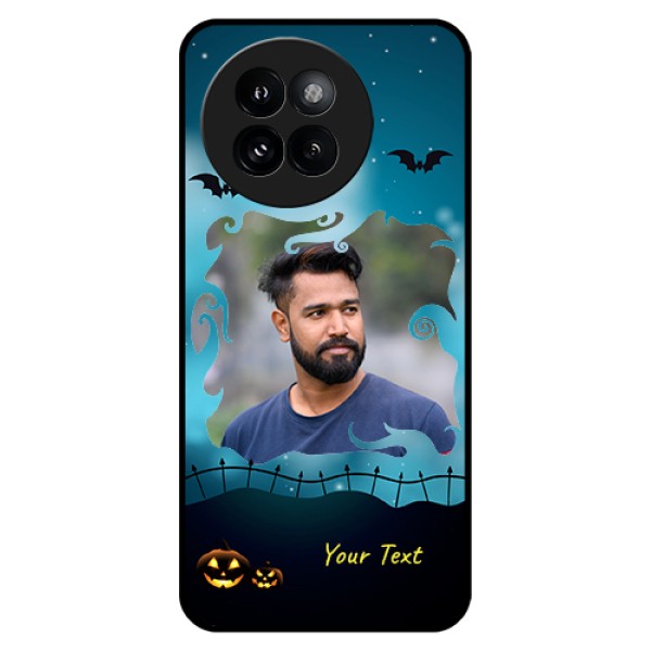 Xiaomi 14 Civi Custom Glass Phone Case - Halloween Frame Design