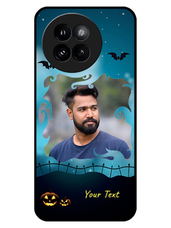 Custom Xiaomi 14 Civi Custom Glass Phone Case - Halloween Frame Design