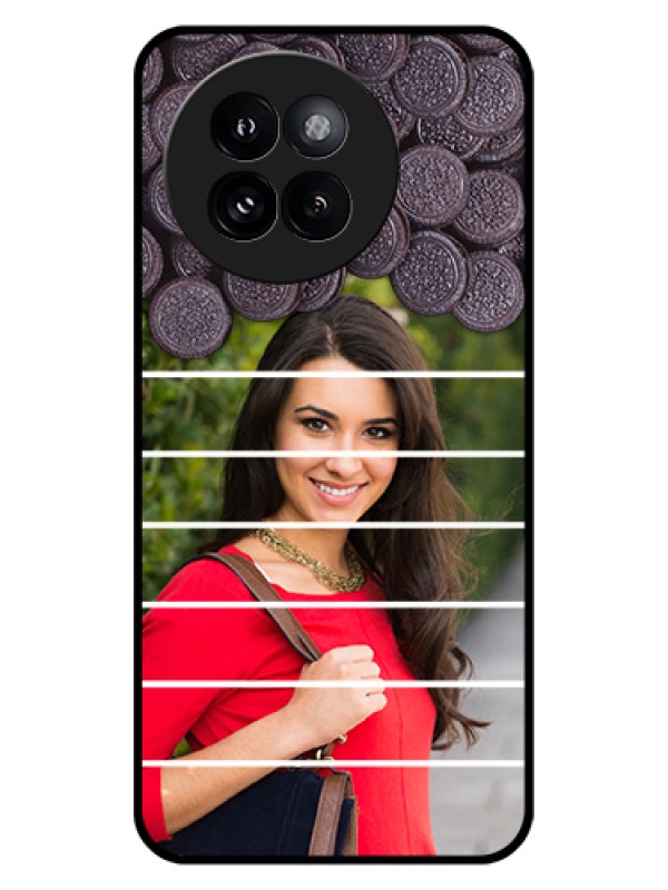 Custom Xiaomi 14 Civi Custom Glass Phone Case - With Oreo Biscuit Design