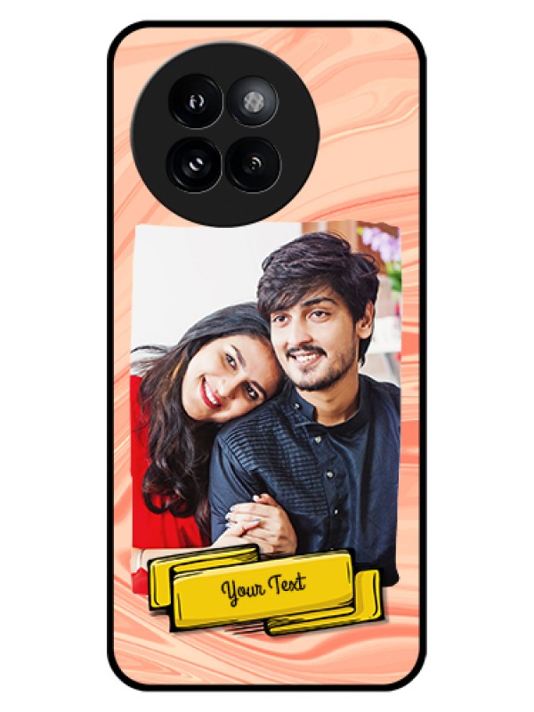 Custom Xiaomi 14 Civi Custom Glass Phone Case - Marble Texture Design