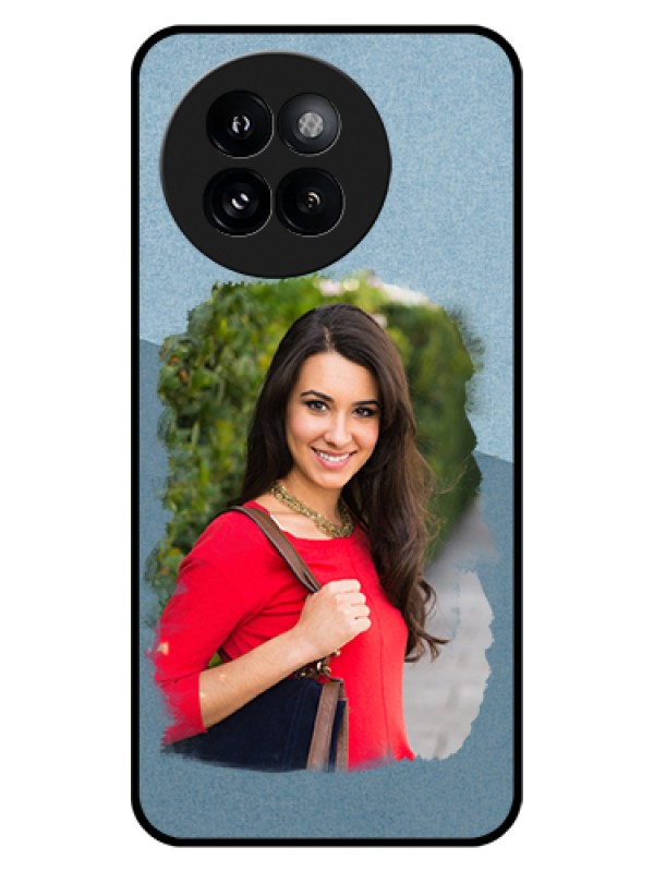 Custom Xiaomi 14 Civi Custom Glass Phone Case - Grunge Line Art Design