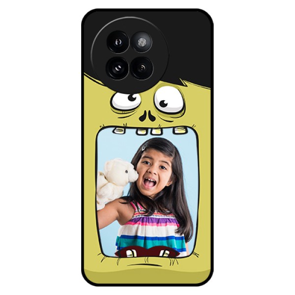 Xiaomi 14 Civi Custom Glass Phone Case - Cartoon Monster Back Case Design Xiaomi 14 Civi Custom Glass Phone Case - Cartoon Monster Back Case Design