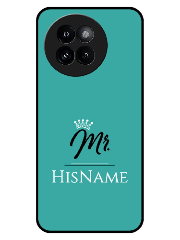 Custom Xiaomi 14 Civi Custom Glass Phone Case - Mr With Name Design