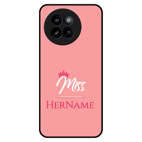 Xiaomi 14 Civi Custom Glass Phone Case - Mrs With Name Design
