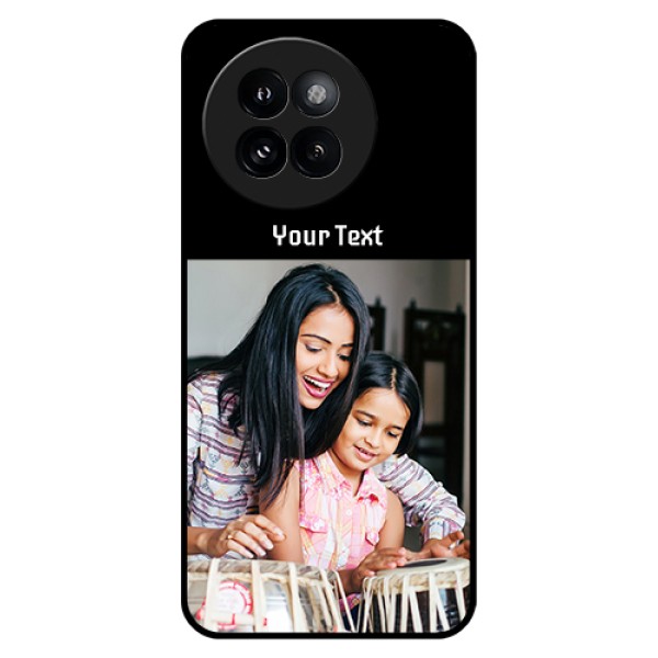 Xiaomi 14 Civi Custom Glass Phone Case - Photo With Name Design