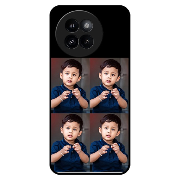 Xiaomi 14 Civi Custom Glass Phone Case - 4 Image Holder Design