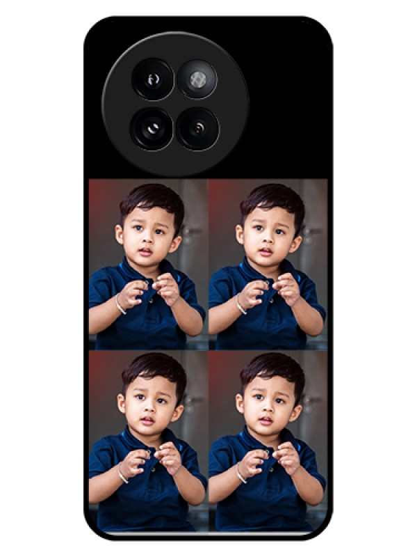 Custom Xiaomi 14 Civi Custom Glass Phone Case - 4 Image Holder Design