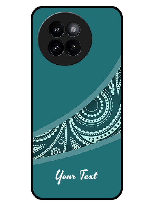 Custom Xiaomi 14 Civi Custom Glass Phone Case - Semi Visible Floral Design