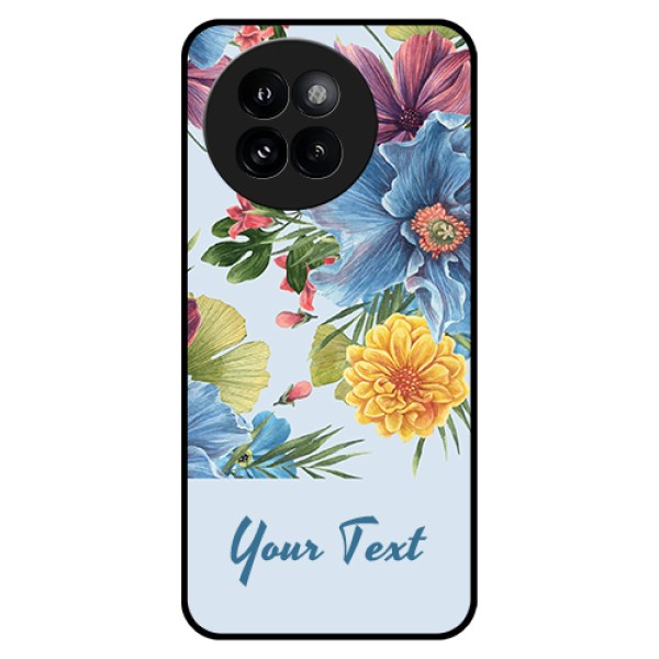 Xiaomi 14 Civi Custom Glass Phone Case - Stunning Watercolored Flowers Painting Design Xiaomi 14 Civi Custom Glass Phone Case - Stunning Watercolored Flowers Painting Design