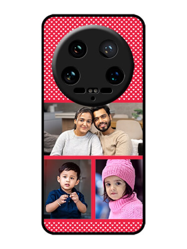 Custom Xiaomi 14 Ultra Custom Glass Phone Case - Bulk Photo Upload Design