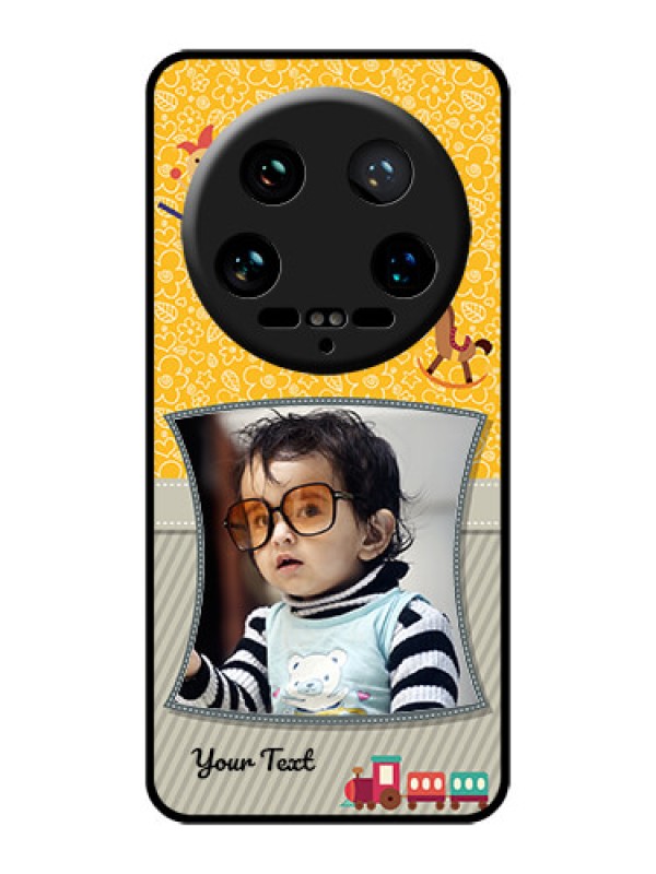Custom Xiaomi 14 Ultra Custom Glass Phone Case - Baby Picture Upload Design