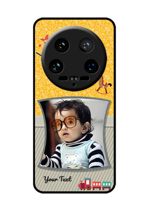 Xiaomi 14 Ultra Custom Glass Phone Case - Baby Picture Upload Design
