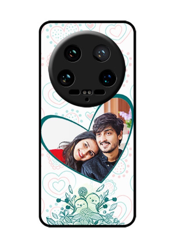 Xiaomi 14 Ultra Custom Glass Phone Case - Premium Couple Design