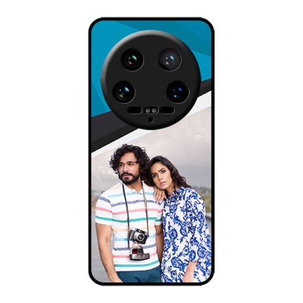 Xiaomi 14 Ultra Custom Glass Phone Case - Simple Pattern Photo Upload Design Xiaomi 14 Ultra Custom Glass Phone Case - Simple Pattern Photo Upload Design