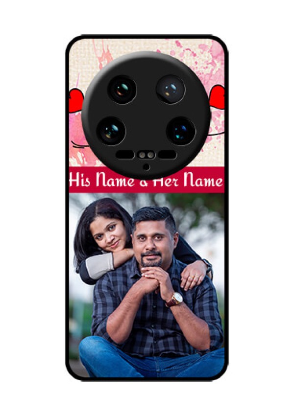 Xiaomi 14 Ultra Custom Glass Phone Case - You And Me Case Design