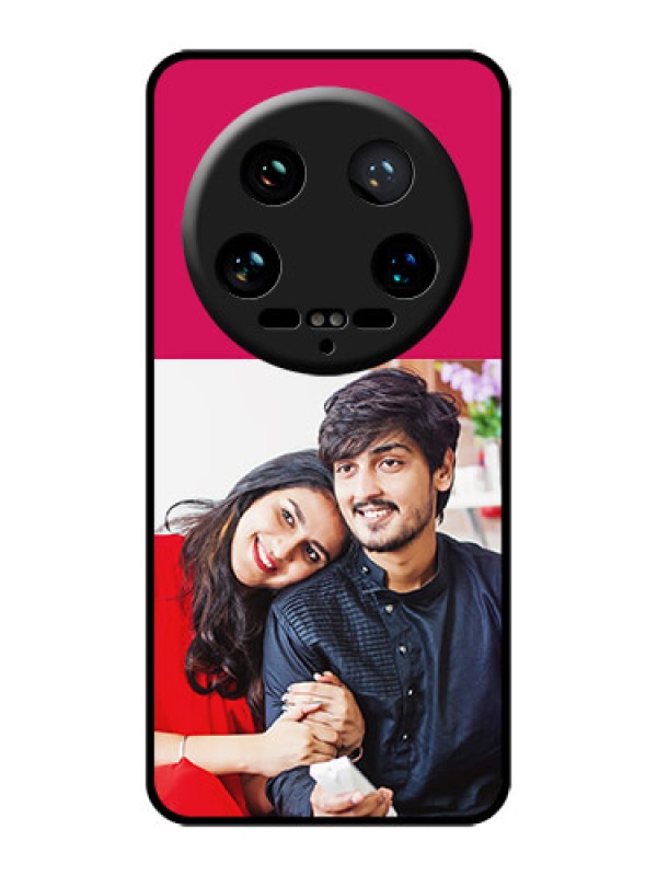 Custom Xiaomi 14 Ultra Custom Glass Phone Case - Anniversary Cover Design