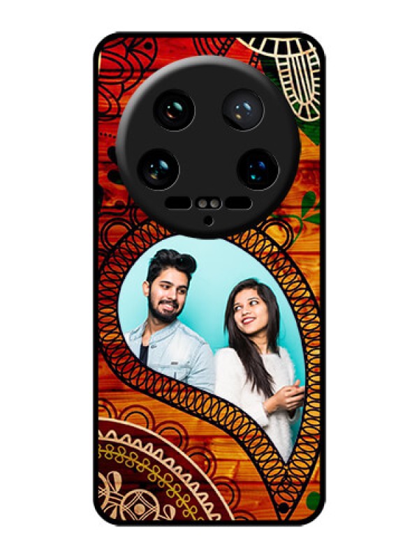 Custom Xiaomi 14 Ultra Custom Glass Phone Case - Abstract Colorful Design